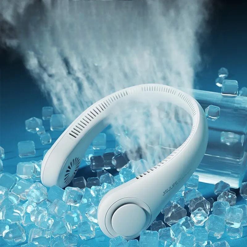 Portable Bladeless Hanging Neck Fan - (IMPORTED)