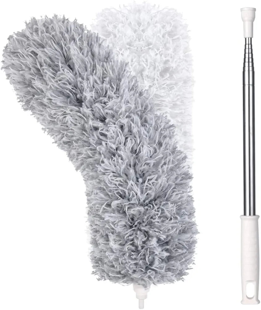 Extendable Feather Duster Microfiber Long Mop