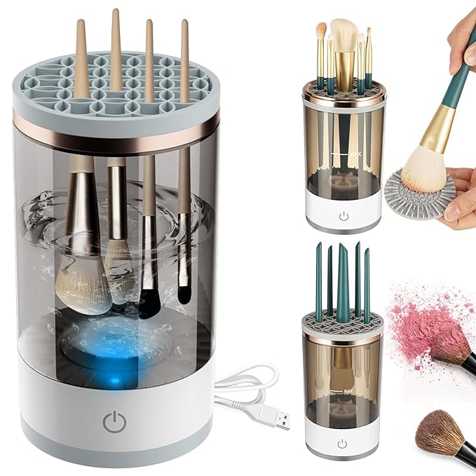 Automatic Cosmetic Cleaner & Dryer
