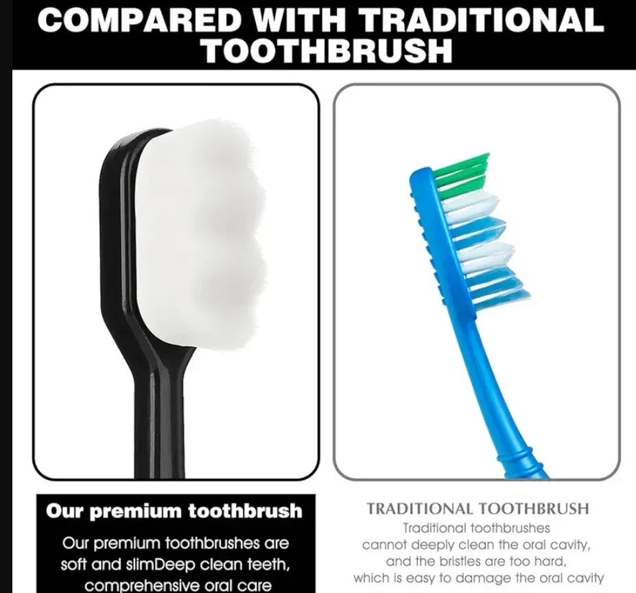 2 Pieces Extra Soft Toothbrushes
