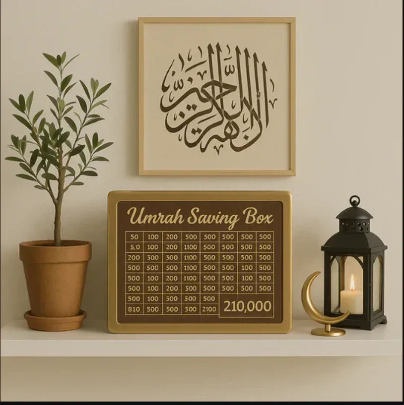 Buy 1 Get 1 Free Umrah Saving Box