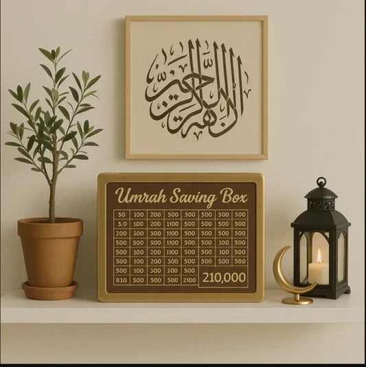 Buy 1 Get 1 Free Umrah Saving Box