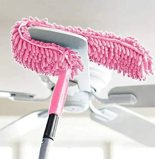 Cleaning Microfiber Duster Flexible Brush Easy Cleaning (Random Color)