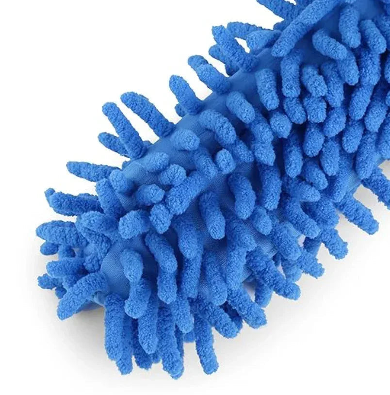 Cleaning Microfiber Duster Flexible Brush Easy Cleaning (Random Color)