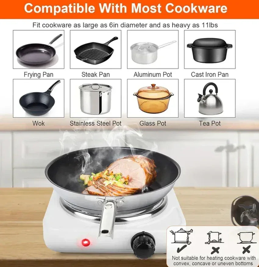 Electric Single Burner 1000W