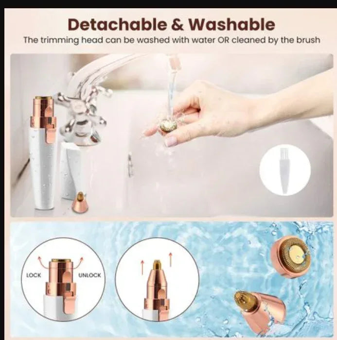 2 in 1 Eyebrow Electric Trimmer