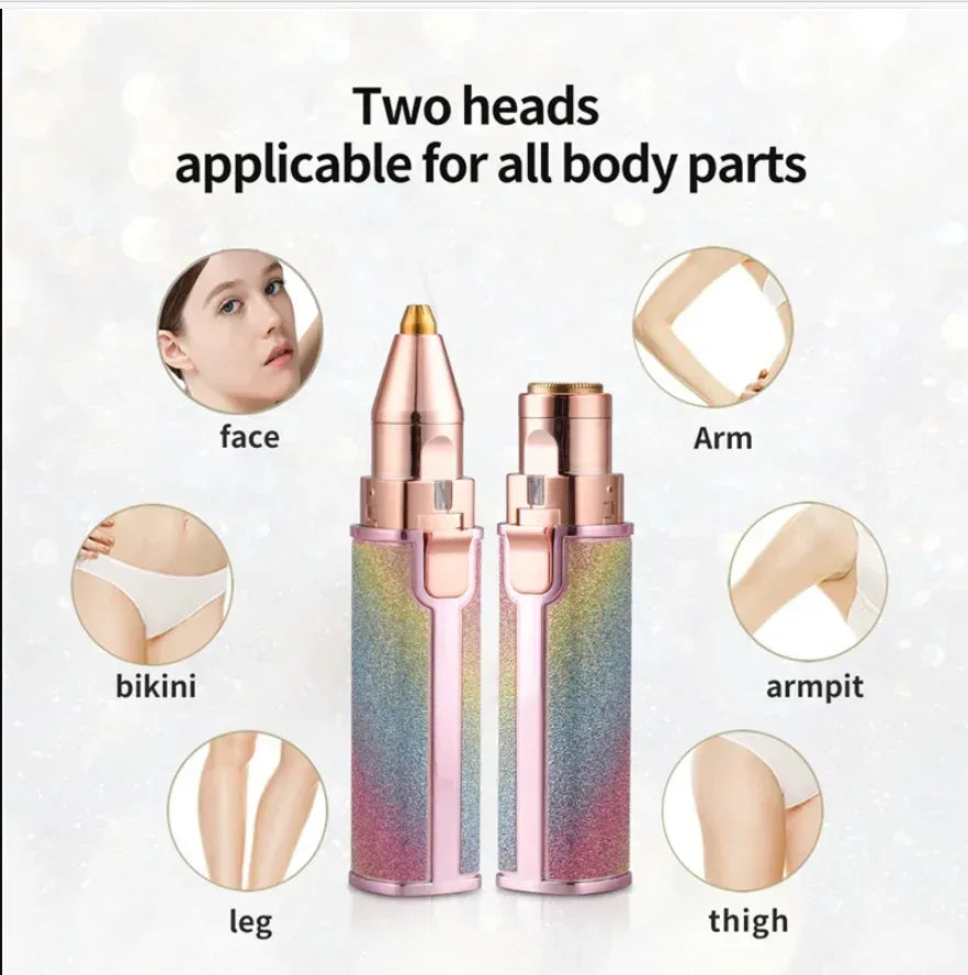 2 in 1 Eyebrow Electric Trimmer