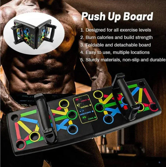 9-IN-1 MULTIFUNCTION PUSH-UP BOARD