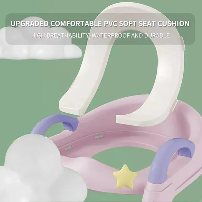 Kid Toilet Trainer Ladder Potty Seat