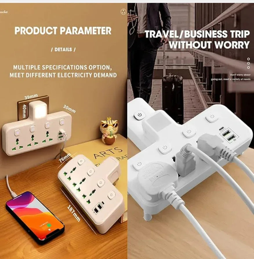 Multi functional wireless socket