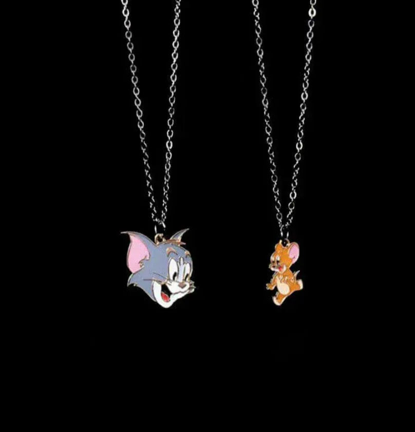 Tom and Jerry Best Friends Forever Necklaces
