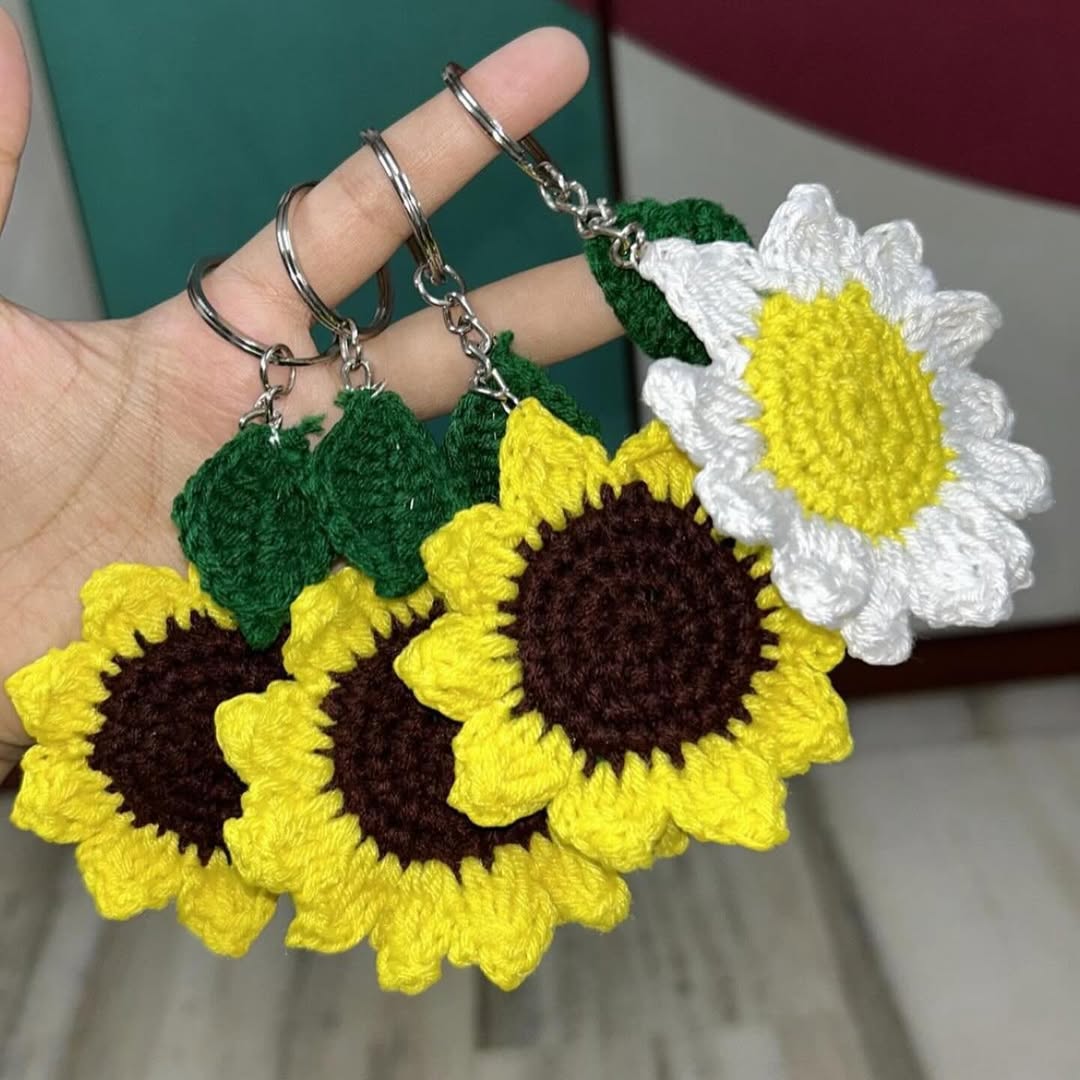Cute Flowers and Other Aesthetic Keychains
