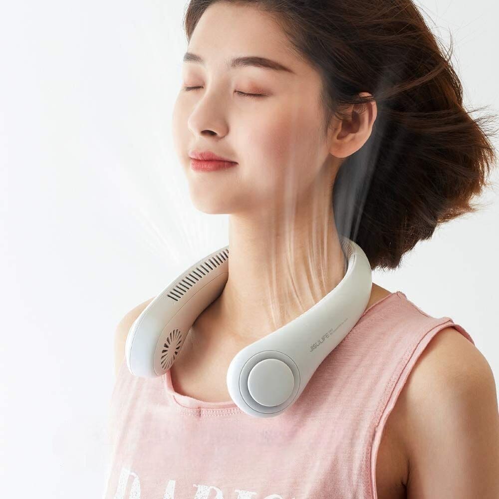 Portable Bladeless Hanging Neck Fan - (IMPORTED)