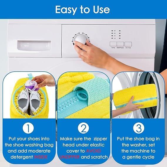 The Lazy Shop  Reusable Shoe Washing Bag