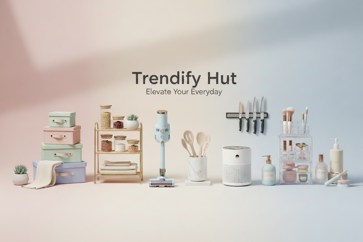 Trendify Hub Home Organizers Banner