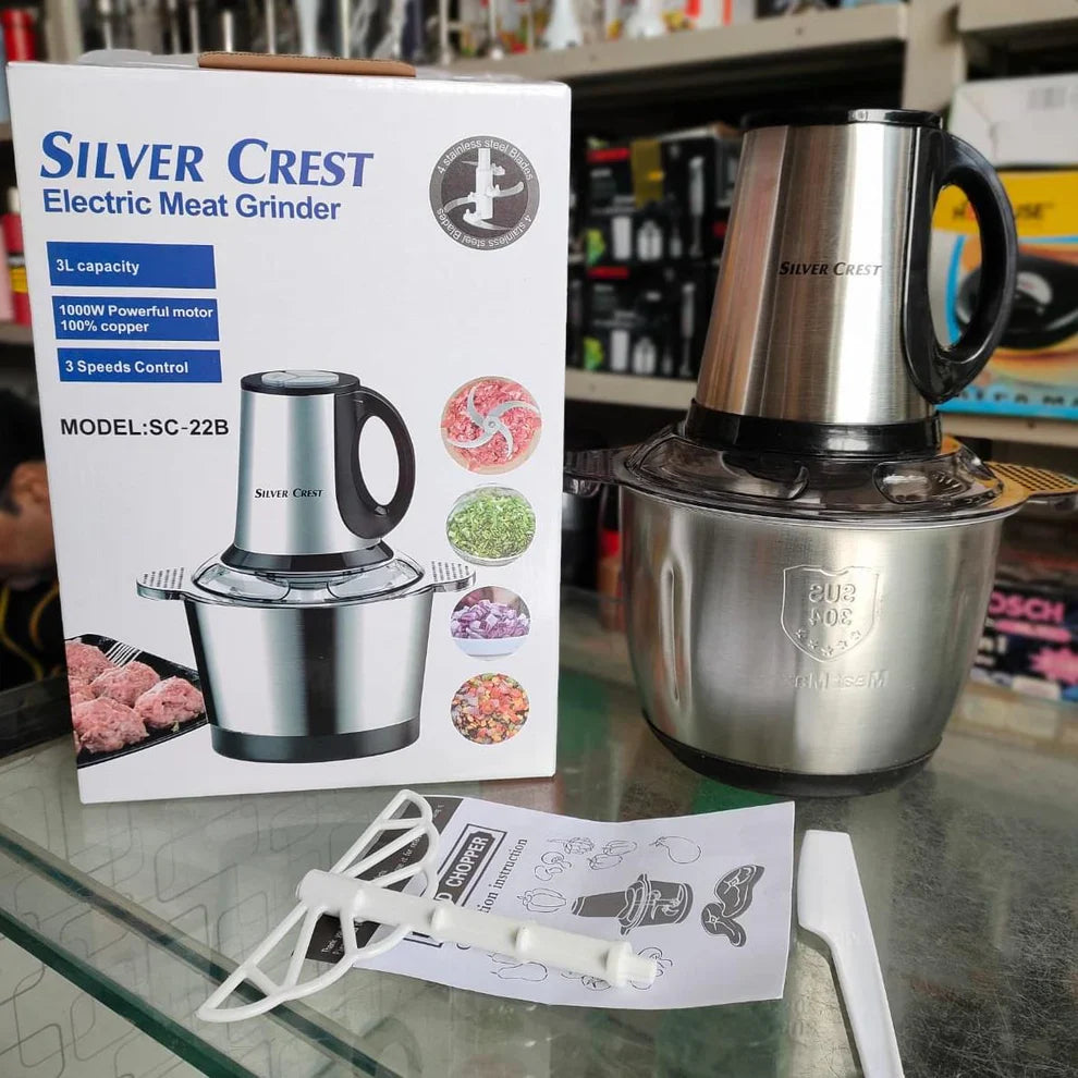 3Ltr Stainless Steel Electric Meat Grinders